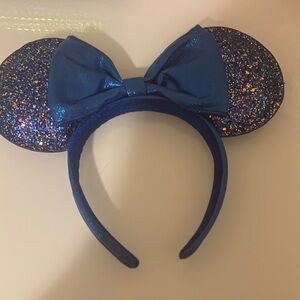 Wishes come true blue minnie mouse ears